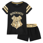 Harry Potter Girls Pyjamas for Kids and Teens -  2 Piece Nightwear Short PJs for Girls - Get Trend