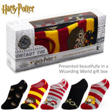 Harry Potter Socks 5 Pairs No Show Trainer Socks for Girls 12-3.5 - Get Trend