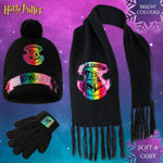 Harry Potter Beanie Hat Scarf and Gloves Set Kids, Gifts for Girls - Get Trend