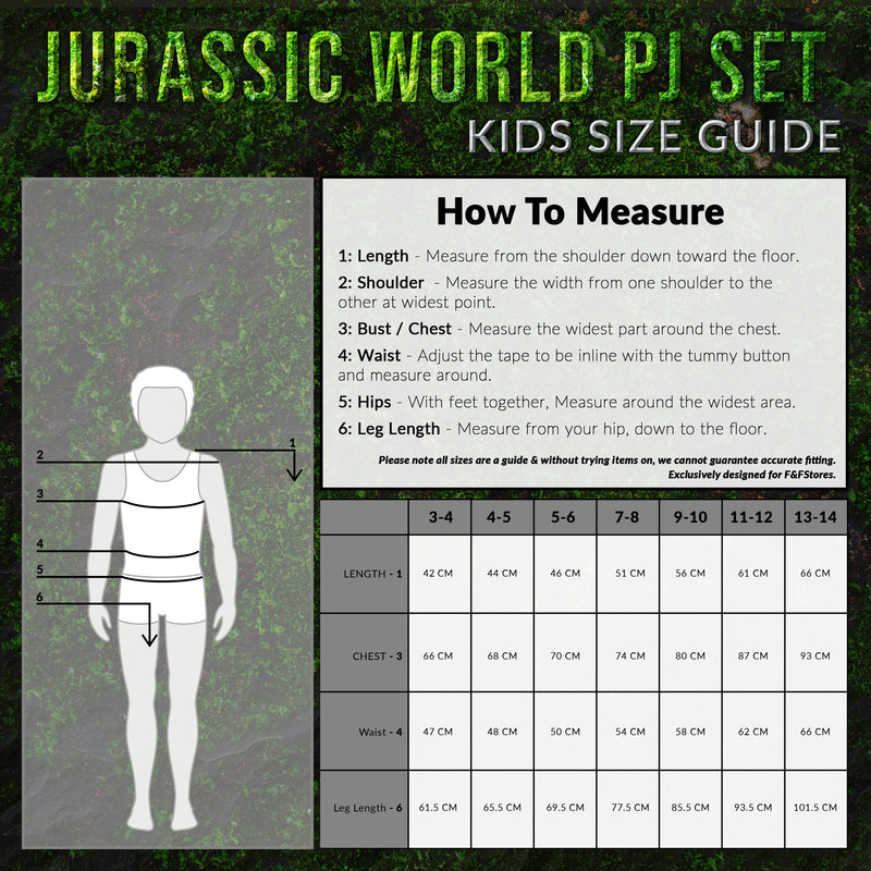 Jurassic World Pyjamas - Boys Dinosaur Pyjamas