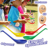 KreativeKraft Outdoor Games for Kids Sports Day Kit Egg and Spoon Race Sack Race - Get Trend