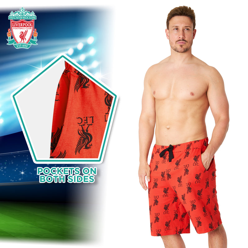 Liverpool F.C. Mens Shorts, Football Club Gifts For Men