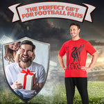 Liverpool F.C. Mens Pyjamas Set, Long Cotton PJs, Football Gifts - Get Trend