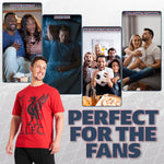 Liverpool F.C. Mens Pyjamas Set, Long Cotton PJs, Football Gifts - Get Trend