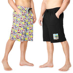Looney Tunes Mens Shorts, 2 Pack Cotton Lounge Shorts, Summer Clothes For Men - Get Trend