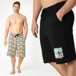 Looney Tunes Mens Shorts, 2 Pack Cotton Lounge Shorts, Summer Clothes For Men - Get Trend