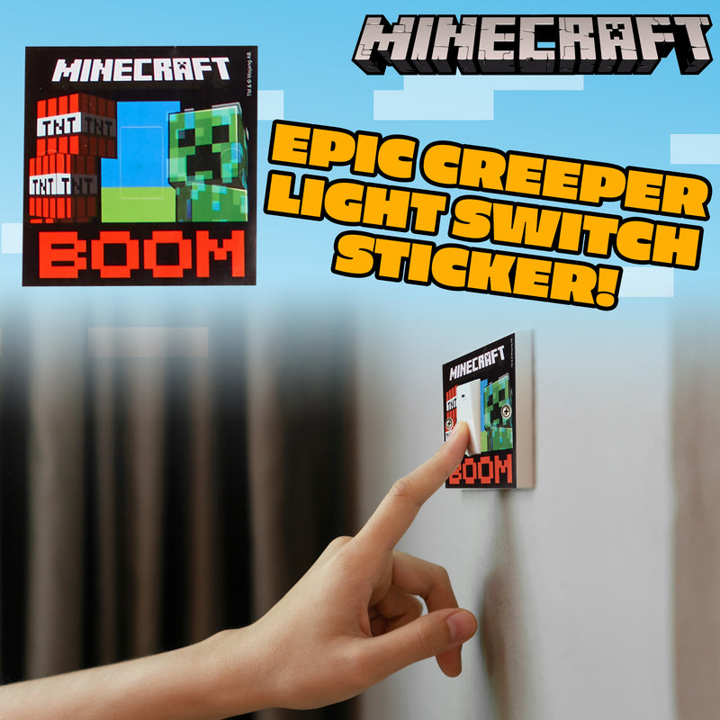 Minecraft Stickers and Accessories - Windows Stickers for Bedrooms for Boys