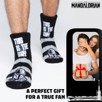 Disney The Mandalorian Fluffy Socks, Baby Yoda Mens Slipper Socks, Warm Knitted Socks - Get Trend