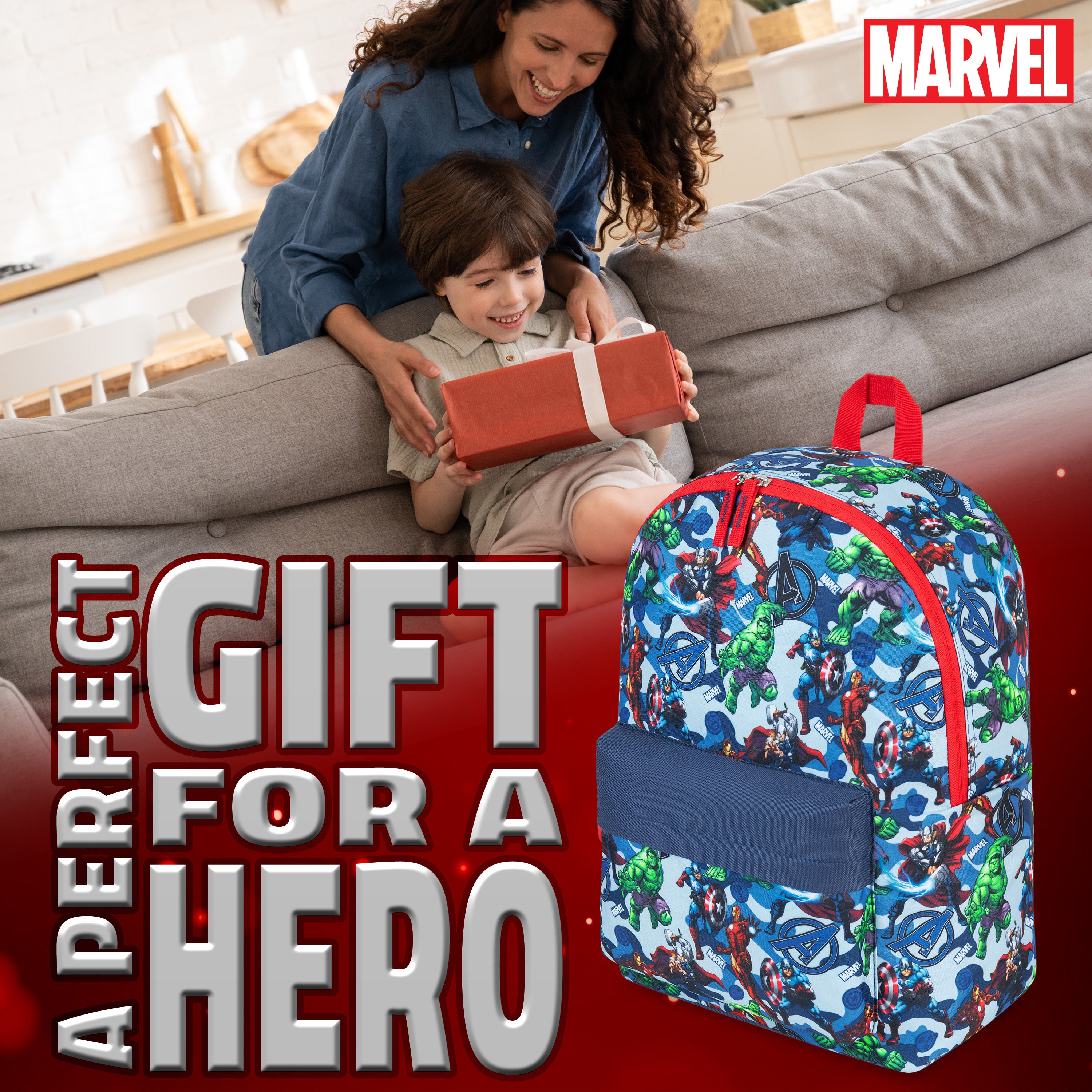 Marvel Avengers School Bag, Backpack for Boys Teenagers, Marvel Gifts Boys Teens - Get Trend