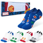 Marvel Men's Socks 5 Pack Avengers Women and Teenagers, White - Get Trend