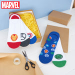 Marvel Men's Socks 5 Pack Avengers Women and Teenagers, White - Get Trend