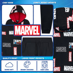 Marvel Boys Tracksuit, Hoodie and Joggers Set for Kids - Get Trend