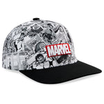 Marvel Baseball Cap for Boys and Teenagers - Black/White - Get Trend
