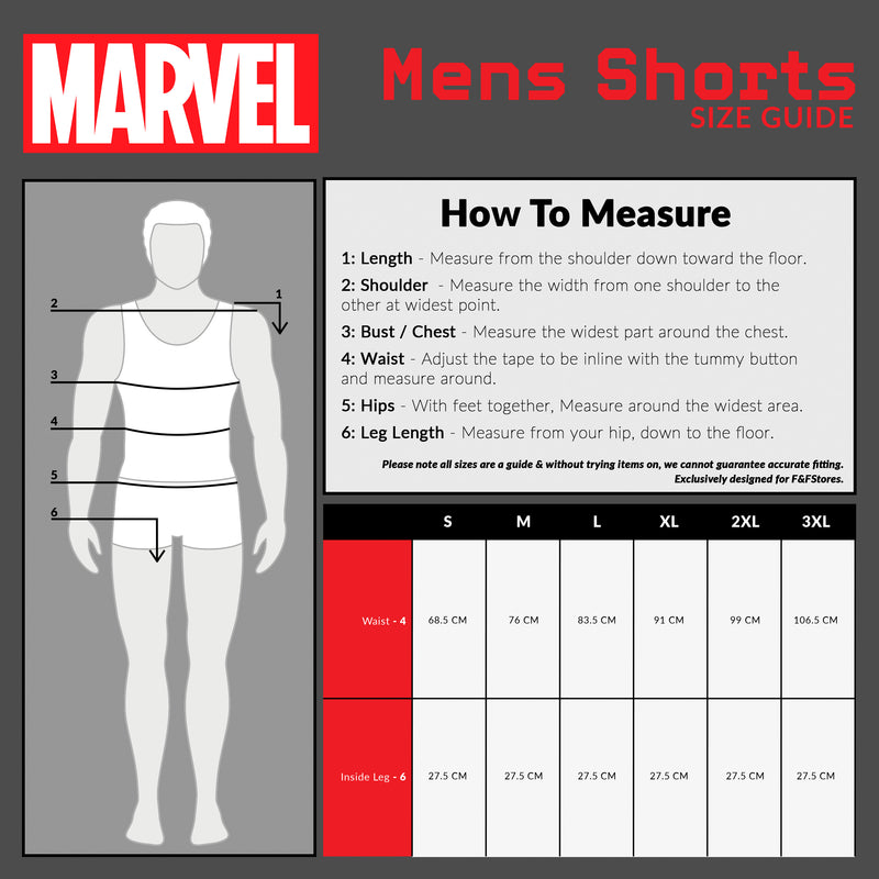 Marvel Avengers Mens Shorts, 2 Pack Marvel Gifts For Men - Get Trend