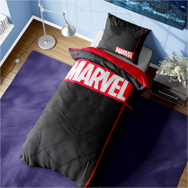 Marvel Kids Bedding Set - Single Duvet Set with Pillow Cases