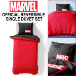 Marvel Kids Bedding Set - Single Duvet Set with Pillow Cases - Get Trend