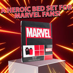 Marvel Kids Bedding Set - Single Duvet Set with Pillow Cases - Get Trend