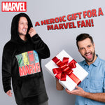 Marvel Mens Hoodies - Fleece Hoodie Blanket, Avengers Gifts for Men - Get Trend
