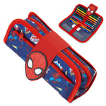 Marvel Boys Pencil Case Spiderman Pencil Cases for Kids with Stationery - Get Trend