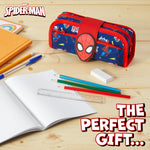 Marvel Boys Pencil Case Spiderman Pencil Cases for Kids with Stationery - Get Trend