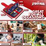Marvel Boys Pencil Case Spiderman Pencil Cases for Kids with Stationery - Get Trend