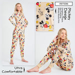 Disney Ladies Pyjamas - Mickey Mouse Pyjamas for Women - Get Trend