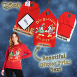 Disney Christmas Jumper Women, Minnie & Mickey Mouse - Get Trend