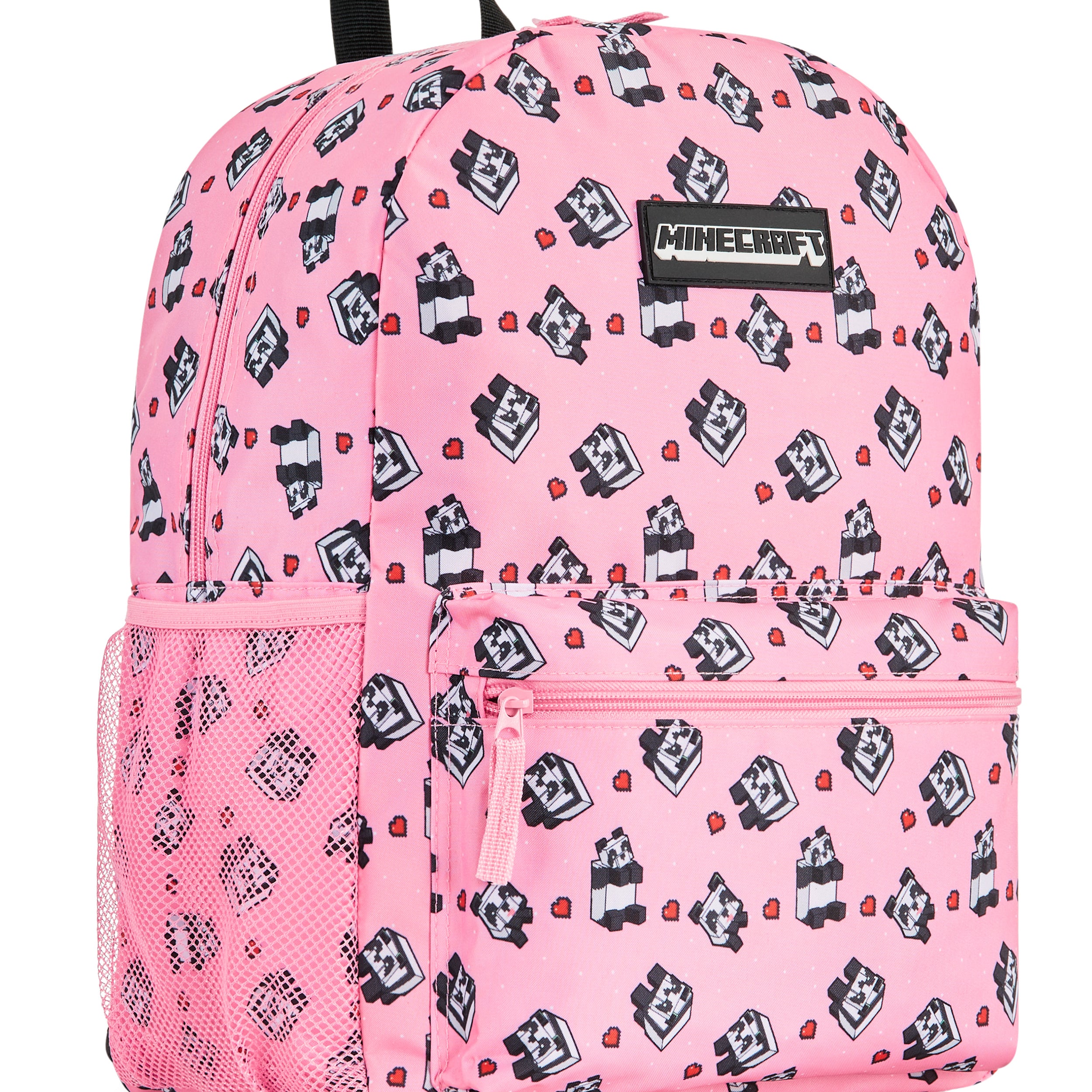 Minecraft School Bag Boys and Girls, Kids Backpack (Pink) - Get Trend