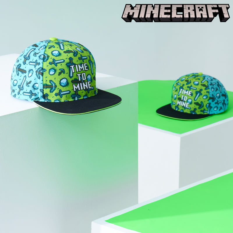 Minecraft Baseball Cap for Boy, Kids Hat Trucker Cap - Get Trend