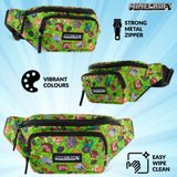 Minecraft Boys Fashion Waist Pack Adjustable Strap - Get Trend