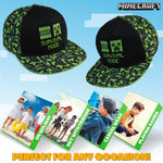 Minecraft Baseball Cap for Boy, Kids Hat Trucker Cap - Get Trend