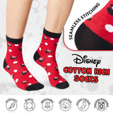 Disney Cup and Socks Gift Set Mickey Minnie Gifts for Women, Red - Minnie - Get Trend