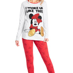 Disney Ladies Pyjamas - Minnie Mouse Pyjamas for Women - Get Trend