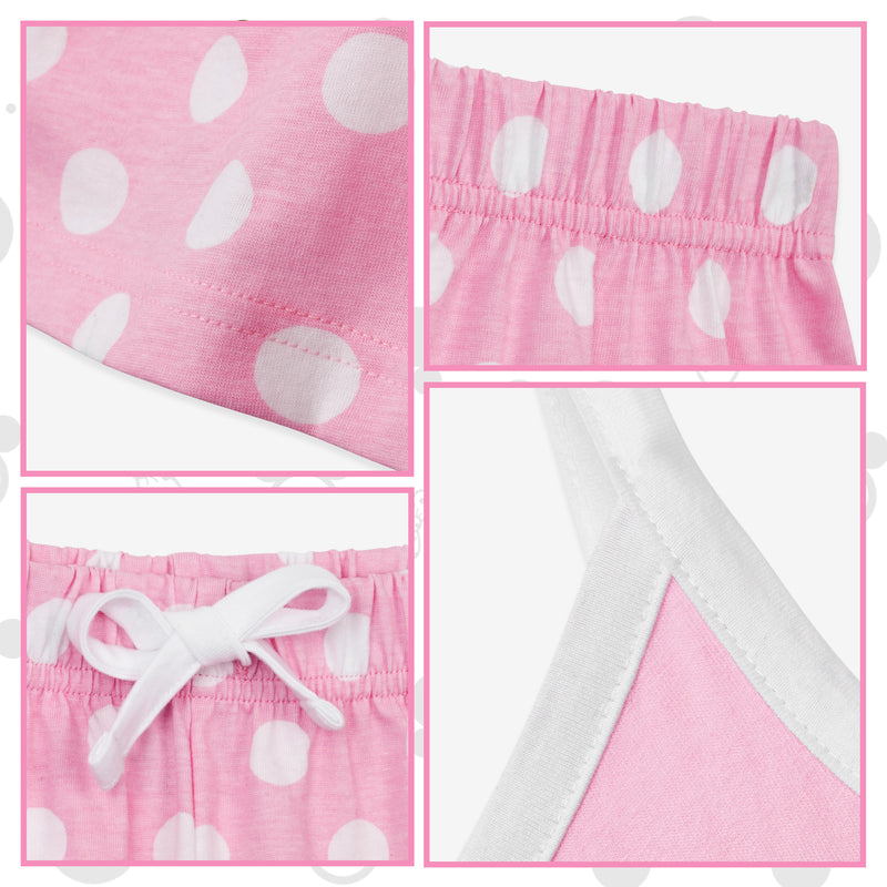 Disney Girls Pyjamas - Girls Short PJs - Minnie Mouse - Get Trend