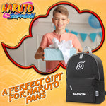 Naruto Backpack - Konoha Leaf Naruto School Bag - Get Trend