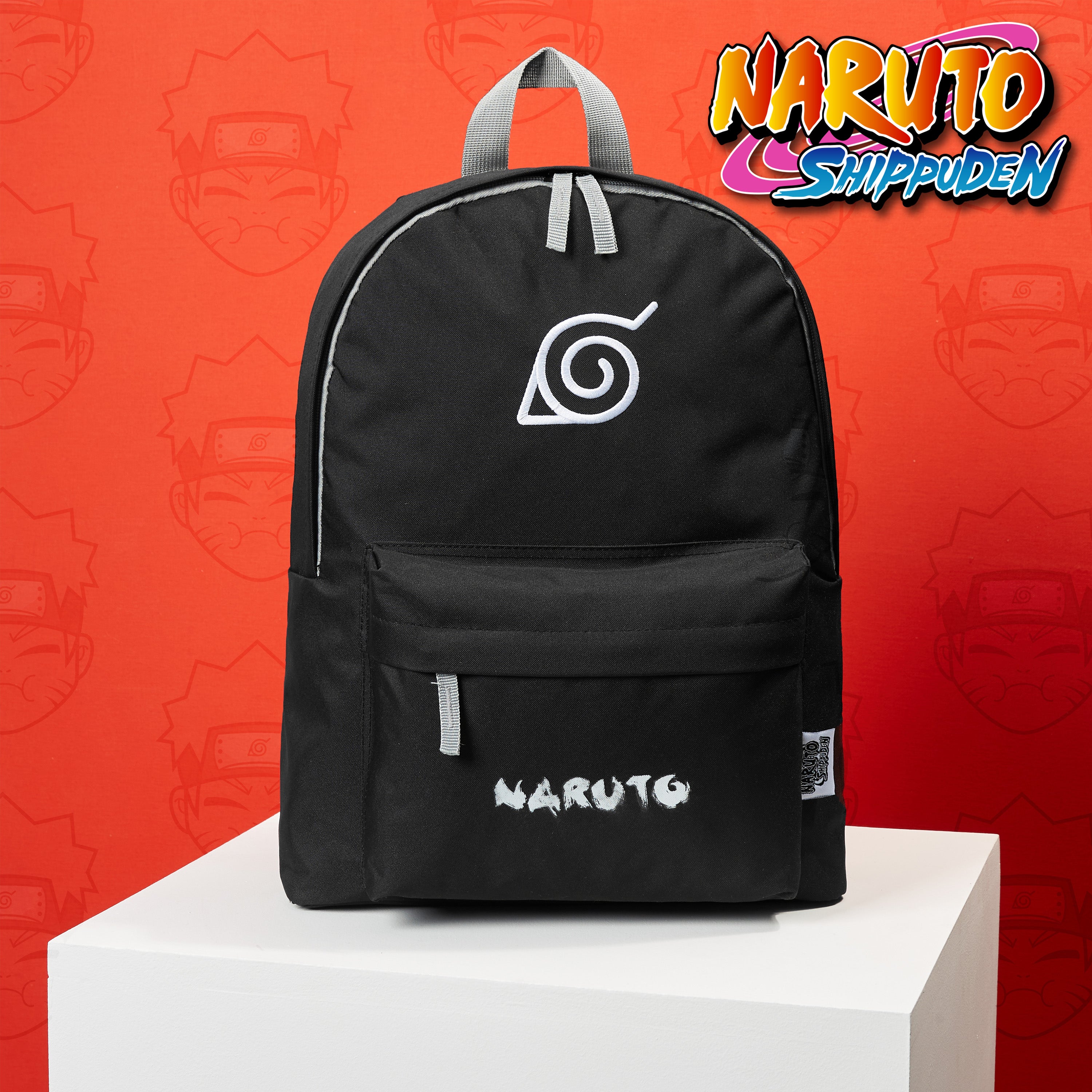 Naruto Backpack - Konoha Leaf Naruto School Bag - Get Trend