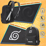 Naruto Backpack - Konoha Leaf Naruto School Bag - Get Trend