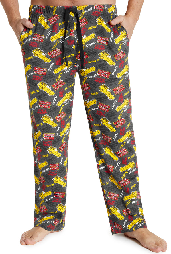 Only Fools and Horses Pyjama Bottoms Mens, Cotton Lounge Pants