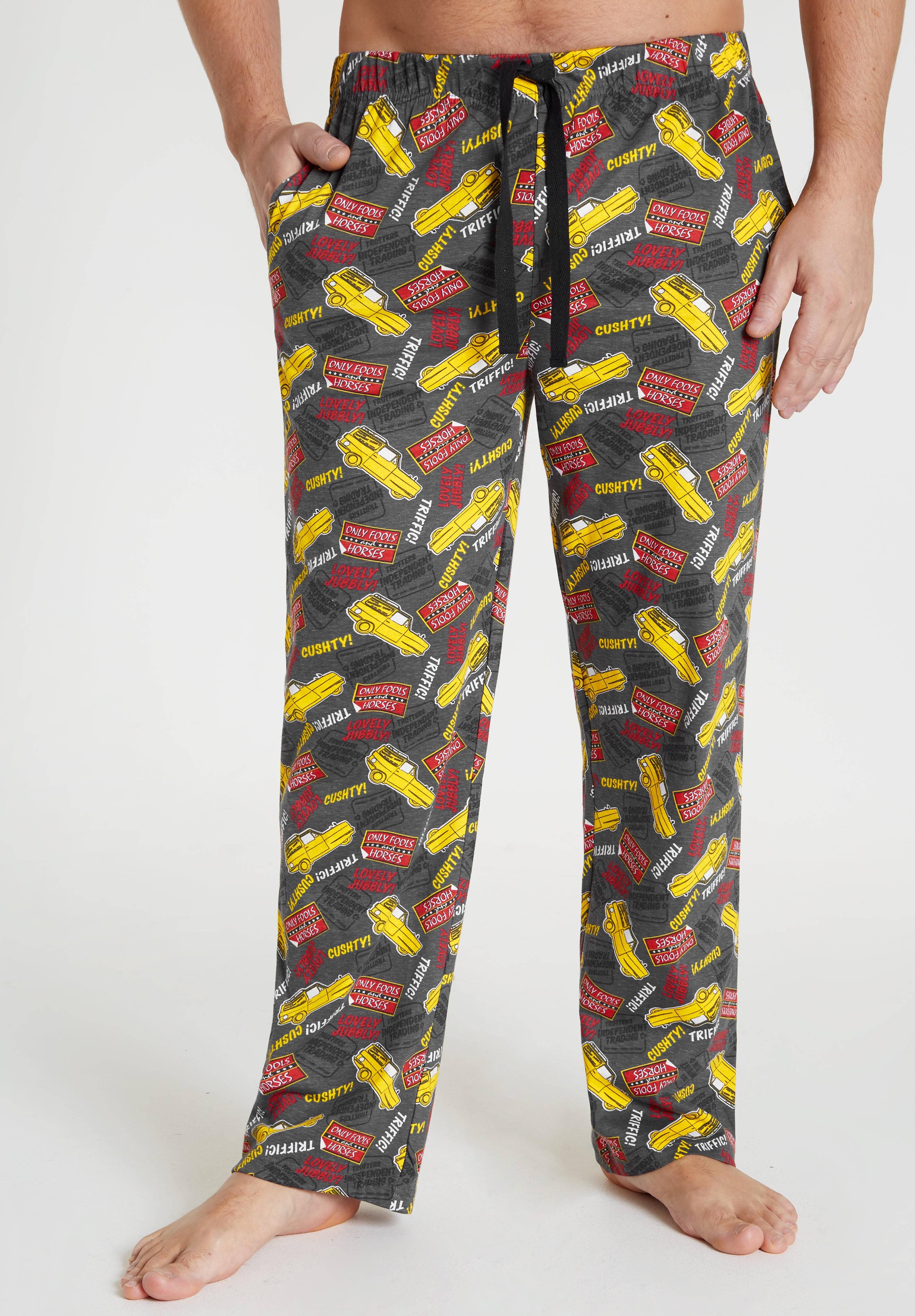 Only Fools and Horses Pyjama Bottoms Mens, Cotton Lounge Pants - Get Trend