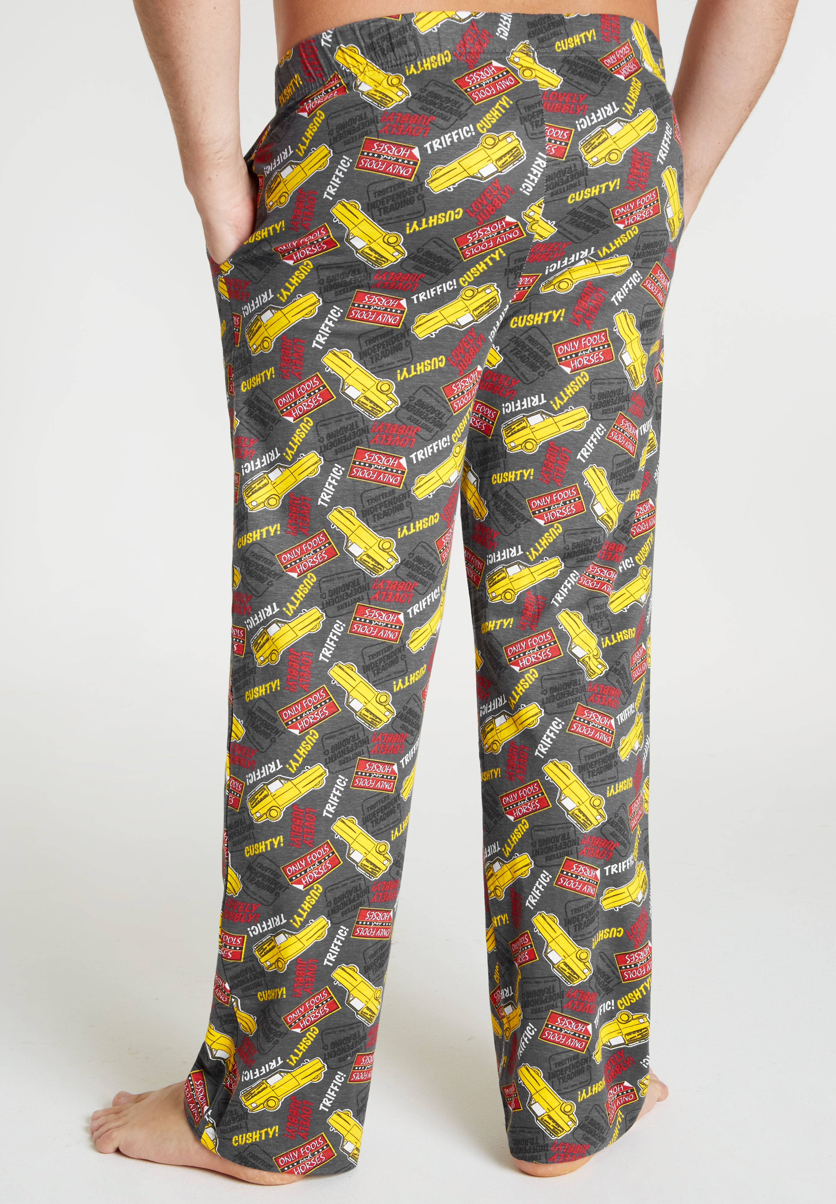 Only Fools and Horses Pyjama Bottoms Mens, Cotton Lounge Pants - Get Trend