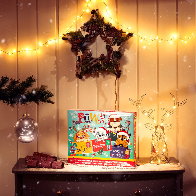 PAW PATROL Advent Calendar for Kids Christmas Countdown Calendar with Toys and Stationery