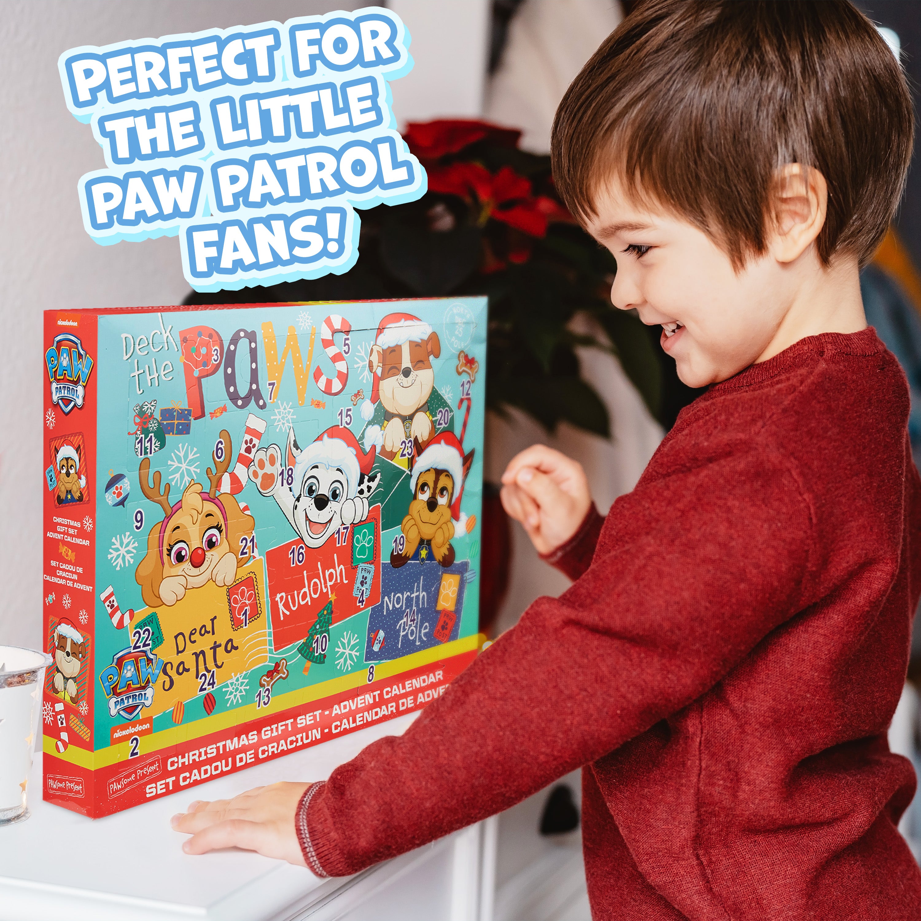 PAW PATROL Advent Calendar for Kids Christmas Countdown Calendar with Toys and Stationery - Get Trend