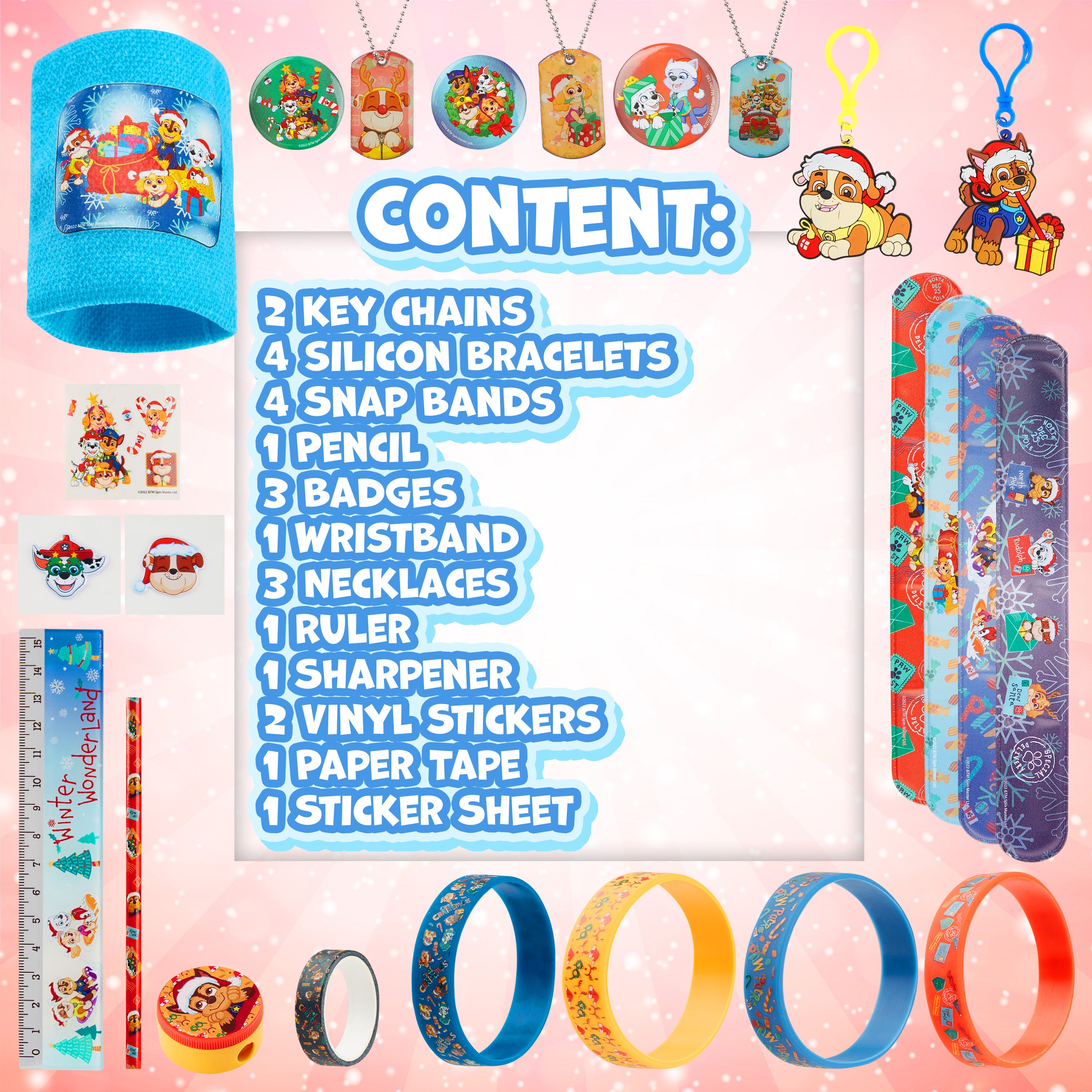 PAW PATROL Advent Calendar for Kids Christmas Countdown Calendar with Toys and Stationery - Get Trend