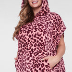 CityComfort Adults Hooded Towel Poncho Hooded Terry Towelling Poncho - Get Trend