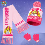 Paw Patrol Beanie Hat Scarf and Gloves Set Kids, Gifts for Girls - Get Trend