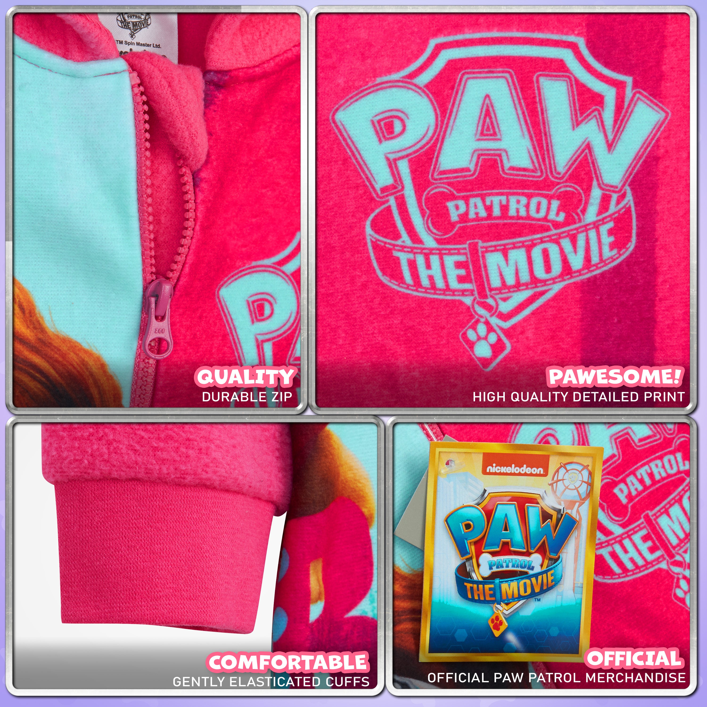 Paw Patrol Onesie - Fleece Onesies for Girls - Get Trend