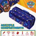 PAW PATROL Boys Pencil Case, Kids Pencil Case with Stationery - Get Trend