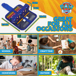 PAW PATROL Boys Pencil Case, Kids Pencil Case with Stationery - Get Trend