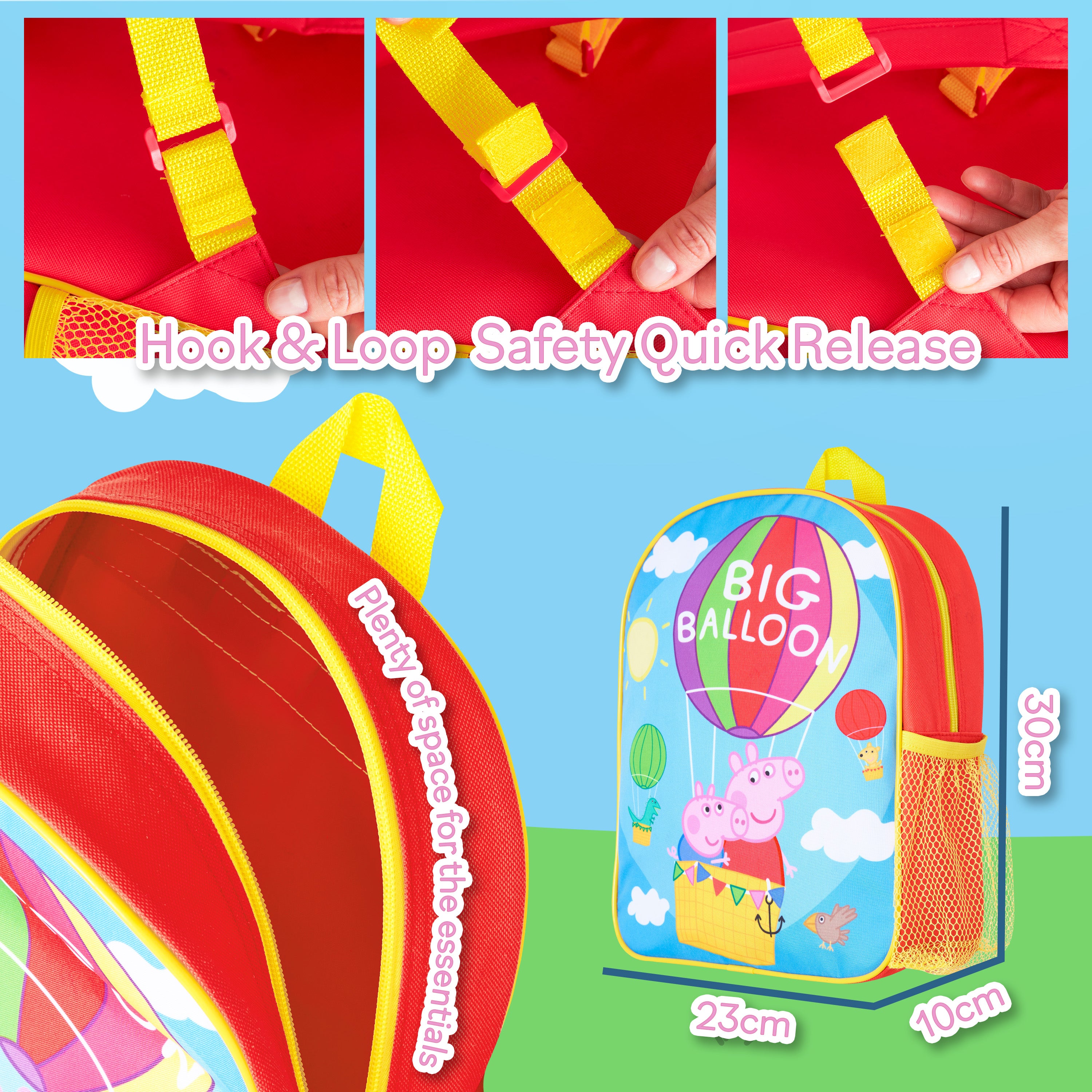 Peppa Pig Backpack - Children's Backpacks Nursery School – Get Trend