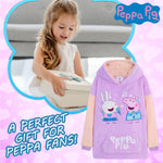 Peppa Pig Oversized Hoodie Blanket for Kids, Gifts for Girls (Multi) - Get Trend
